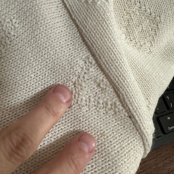 The Village Aztec Geometric Slouchy Oversized Boho Button Up Cardigan Sz Large - Picture 7 of 8